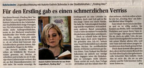 Kathrin Schrocke am 03.04.09 in der Stadtbliothek - 06.04.09_MM